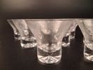 GÖRAN WÄRFF. 9 Cocktailglas. "Rustica". Pukeberg.