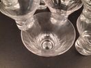 GÖRAN WÄRFF. 9 Cocktailglas. "Rustica". Pukeberg.