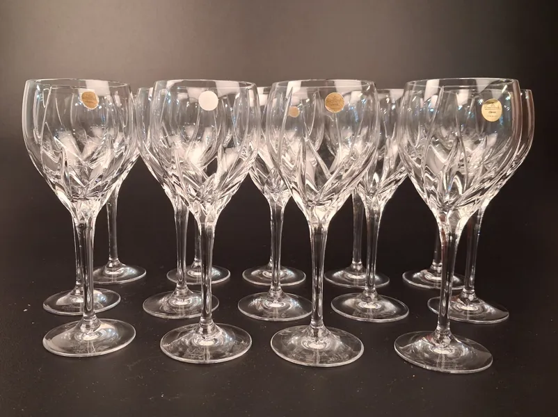 14 Vitvins glas. Rosenthal Classic "Estelle".