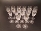 13 Snapsglas. Rosenthal Classic "Estelle".