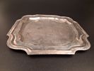 Silverbricka. TRP Bogota, År 1910, vikt: 650gram, syratestad.
