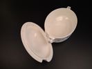 Soppterrin. Musselmalet dekor, Jugendstil, Villeroy & Bosch.