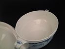 Soppterrin. Musselmalet dekor, Jugendstil, Villeroy & Bosch.