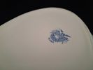 Soppterrin. Musselmalet dekor, Jugendstil, Villeroy & Bosch.