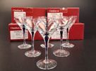ERIKA LAGERBIELKE. 6 Likörglas, "Intermezzo", Orrefors, 6 originallådor.