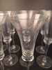 12 Champagneglas. LR, Tjeckoslovakien.
