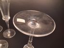 12 Champagneglas. LR, Tjeckoslovakien.