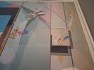 Litografi "Window, Scape" 37/75 Otydlig signatur.