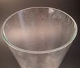 Jättestor cylinderskål, glas, Anna Nilsson.
