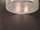 Jättestor cylinderskål, glas, Anna Nilsson.