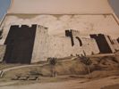 4 Original litografier av Louis Sparre. Wisby Ringmur.