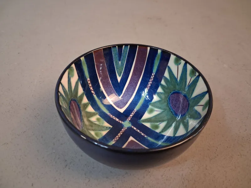 MARIANNE JOHNSSON. Skål, "Fajance", Royal Copenhagen.