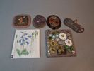 Diverse keramik tavlor. Bl.a JIE m.m.