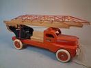 Brandbil. Brio, stegbil, trä, 1900-talets mitt.