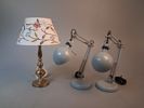 2 Skrivbordslampor IKEA & Bordslampa Abo Danmark.