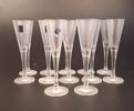 12 Snappsglas Nils Gunnar Zander, "Appeitite", Nils Johan.
