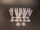 12 Snappsglas Nils Gunnar Zander, "Appeitite", Nils Johan.