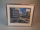 ERIK WESSEL-FOUGSTEDT. Färgitografi, signerad & numrerad 80/160.