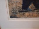 ULF EKLUND. "Afton vid Öresund" Orginaletsning, signerad, daterad1992 & numrerad 32/100.