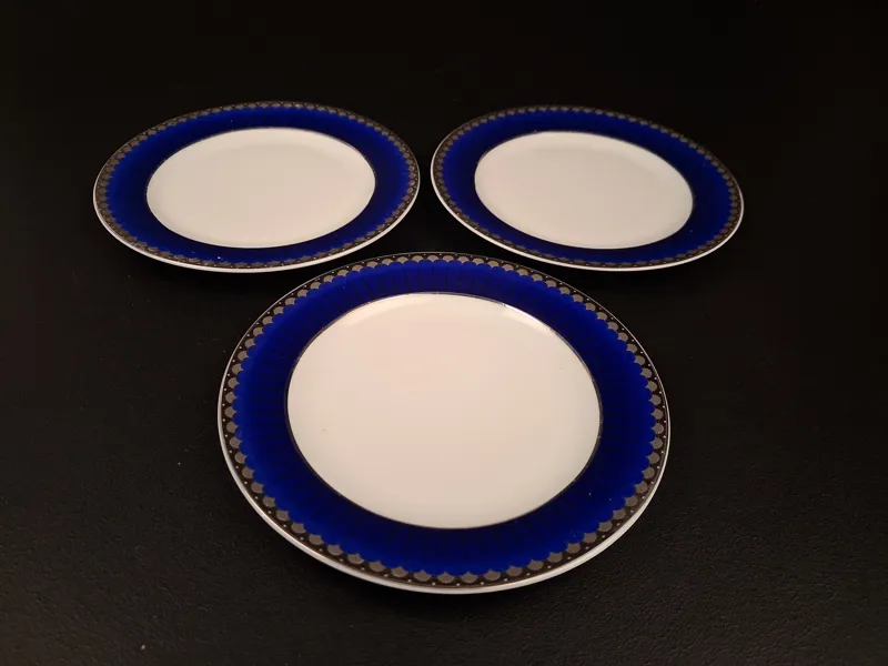 3 Assietter. Christineholm. Sigvard Bernadotte 2000. "Marianne".