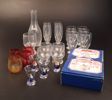 Diverse glas. Bl.a Punsch glas från Boda.