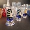 Diverse glas. Bl.a Punsch glas från Boda.