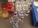Diverse glas. Bl.a Punsch glas från Boda.