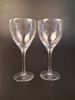 BERTIL VALLIEN. 2 Vinglas, "Chateau", Kosta Boda. 