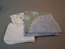 Diverse textil. Mestadels dukar.
