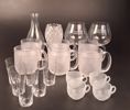 Diverse glas. Bl.a Ölglas 0,5 Liter.