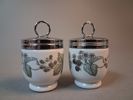 2 Egg Coddler. Royal Worcester, Originallåda.