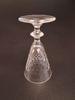 VICKE LINDSTRAND. 5 Snapsglas. "Diamant", Kosta.