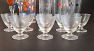 Diverse glas. Bl.a Karaff, snapps, glas m.m.