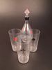 Diverse glas. Bl.a Karaff, snapps, glas m.m.