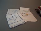 Diverse textil, Bl.a dukar.