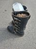 Skinnjacka. Hallman motor sport Euro 44 & Boots Indstrands . slitage ingen storlek.