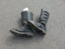 Skinnjacka. Hallman motor sport Euro 44 & Boots Indstrands . slitage ingen storlek.