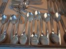 Bestick delar. Wallin Sweden. Stainless. 44 delar.