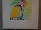 JÖRGEN NASH. Gouache, "Lespos", signerad & daterad 1986.