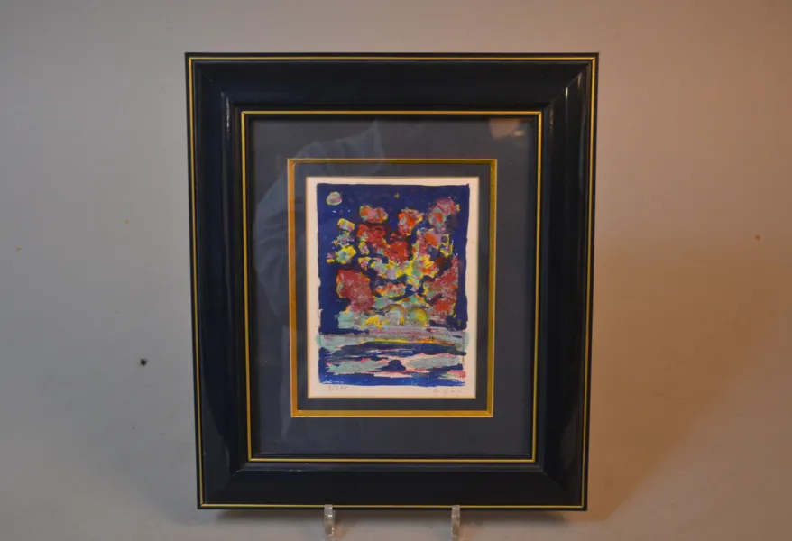STEPHANE GIMMY. Litografi, signerad & numrerad 69/275.