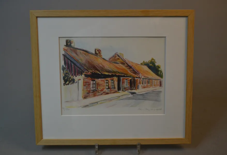 LILLAN BERG-HAGENFELDT. Litografi, signerad & numrerad 41/290.