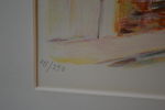 LILLAN BERG-HAGENFELDT. Litografi, signerad & numrerad 41/290.