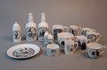Diverse delar från portmeirion. Potteries. Stock-on-Trent.