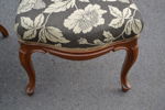 2 Stolar. Rokoko-stil, 1800/1900-talet.