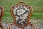 2 Stolar. Rokoko-stil, 1800/1900-talet.