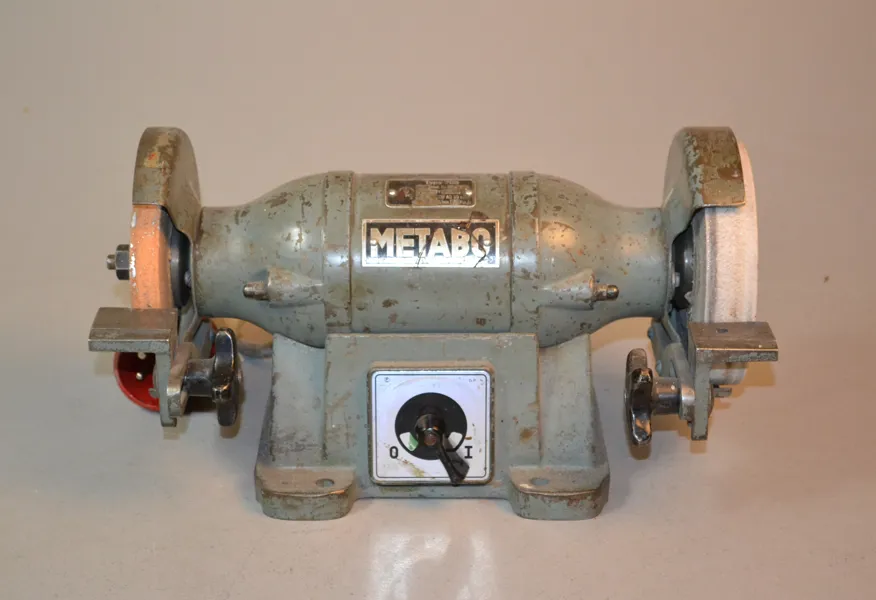 Bänkslipmaskin. Metabo 705, 3-fas.