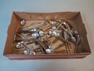 Bestick, teak, omaka. Ca: 60 delar.