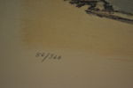 HUGO ZUHR. Litografi, signerad & numrerad 86/360.