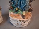 2 Stora figuriner. Capodimonte Italien.