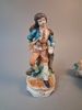 2 Stora figuriner. Capodimonte Italien.